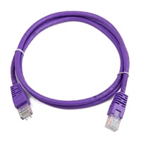 GEMBIRD kabel patchcord Cat5e UTP 1m, fialový
