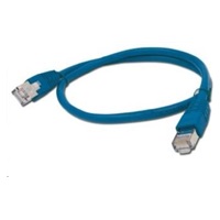 GEMBIRD kabel patchcord CAT6 stíněný FTP 0,5m, modrý