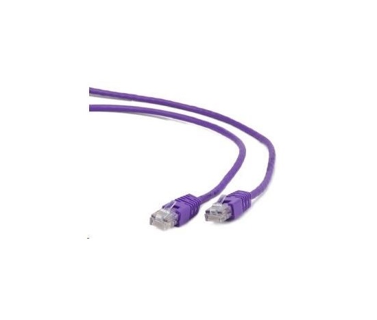 GEMBIRD kabel patchcord CAT6 stíněný FTP 0,5m, fialový