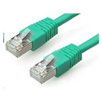 GEMBIRD kabel patchcord CAT6 stíněný FTP 2m, zelený