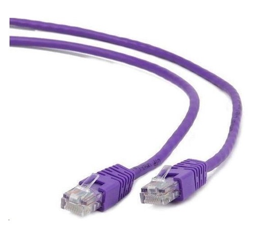 GEMBIRD kabel patchcord CAT6 stíněný FTP 2m, fialový