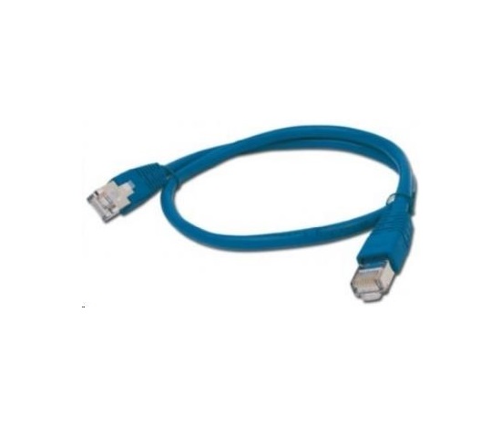 GEMBIRD kabel patchcord CAT6 stíněný FTP 3m, modrý