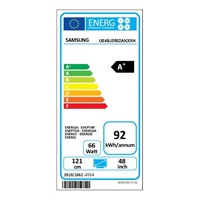 SAMSUNG UE43J5502 LED TV, 108cm, 400 PQI, Full HD 1920x1080, DVB-T2/C, Hbb TV, PIP, PAT, PVR, Wi-Fi, MHL, HDMI, USB, LAN