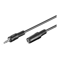 PREMIUMCORD Kabel audio 3,5mm Jack - Jack prodlužovací  2m (M/F, stereo)