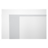 TRITON Zadní kryt 42U,š: 600,síto 80%-6mm,vč.kov.RAL7035