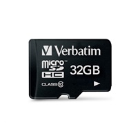 VERBATIM MicroSDHC karta 32GB Premium, U1