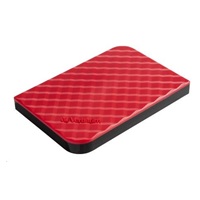 VERBATIM Externí HDD 1TB Store ‘n‘ Go Portable Hard Drive USB 3.0, Red GEN II