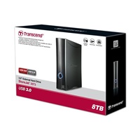 TRANSCEND externí HDD USB 3.0 StoreJet 35T3, 8TB, Black, Turbo