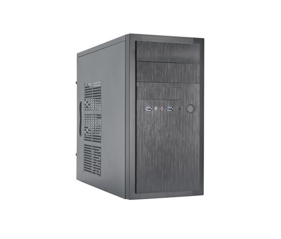 CHIEFTEC skříň Elox Series / Minitower, HT-01B, 350W, Black