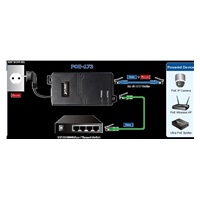 Planet POE-173 Ultra Poe injektor napájení po ethernetu IEEE802.3at/af, 60W, Gigabit