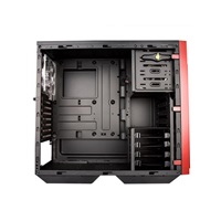 IN WIN skříň 503 Black, Midi Tower, průhledný bok, USB 3.0, bez zdroje, Black