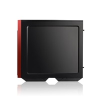 IN WIN skříň 503 Black, Midi Tower, průhledný bok, USB 3.0, bez zdroje, Black