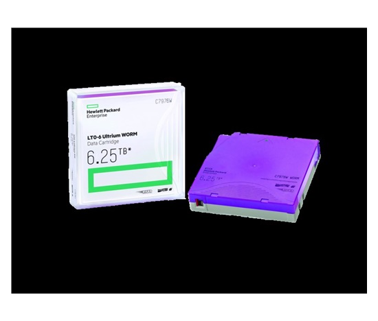 HP LTO-6 Ultrium 6.25TB MP RW Data Cartridge C7976A (1x LTO6 Ultrium 6.25TB MPRWDataCartridge)