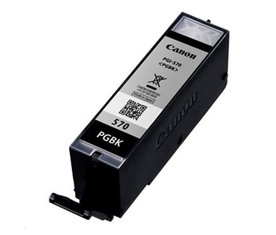 CANON CARTRIDGE PGI-570 PGBK pigmentová černá pro PIXMA MG 575x, MG685X, MG775x, TS505x, TS605x, TS805x,TS905x(300 str.)
