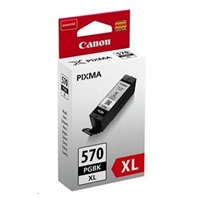 CANON CARTRIDGE PGI-570XL PGBK pigmentová černá pro PIXMA MG575x, MG685x, MG775x, TS505x, TS605x, TS805x (500 str.)