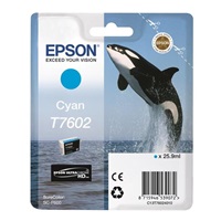 EPSON ink bar ULTRACHROME HD "Kosatka" - Cyan - T7602 (25,9 ml)