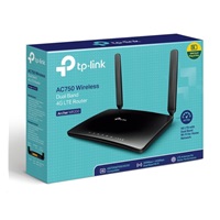 TP-Link Archer MR200 OneMesh WiFi5 router (AC750, 4G LTE, 2,4GHz/5GHz, 3x100Mb/s LAN, 1x100Mb/s LAN/WAN, 1xnanoSIM)