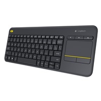 Logitech Wireless Keyboard Touch Unifying K400 Plus, CZ
