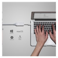 TP-Link UE300 USB/Ethernet síťový adaptér (1xUSB3.0 -> 1xGbE)