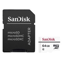 SanDisk MicroSDXC karta 64GB High Endurance Video (20MB/s Class 10)