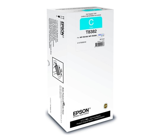EPSON Ink bar Recharge XL for A4 – 20.000str. Cyan 167,4 ml