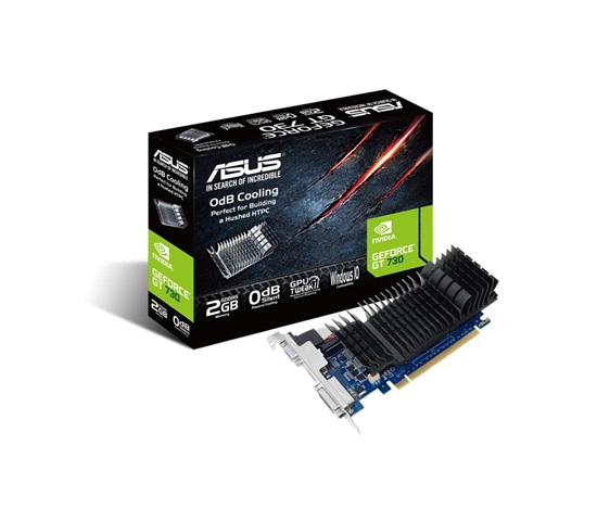 ASUS VGA NVIDIA GeForce GT 730 BRK 2G, 2G GDDR5, 1xHDMI, 1xVGA, 1xDVI
