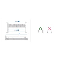 QNAP RAIL-B02 sada kolejnic, ližiny