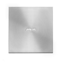 ASUS DVD Writer SDRW-08U7M-U SILVER RETAIL, External Slim DVD-RW, silver, USB