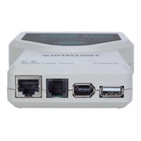 Intellinet Cable Tester, 5-in-1, RJ45, RJ11, USB, Firewire, BNC