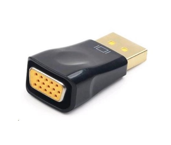 GEMBIRD Redukce DisplayPort - VGA (M/F, černá)