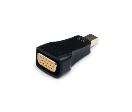 GEMBIRD Redukce mini DisplayPort - VGA (M/F, černá)