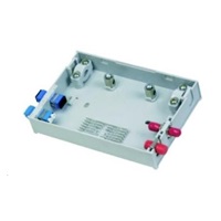 Optický mini rozvaděč ORS-416A, 4 porty, 6 svárů, ST/SC/LC