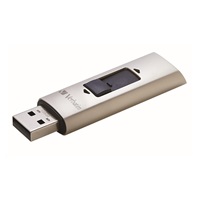 VERBATIM Flash Drive 128GB Store ‘n‘ Go, SSD Vx400, USB 3.0, stříbrná