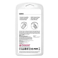 TRANSCEND DIMM DDR3 8GB 1600MHz 2Rx8 CL11