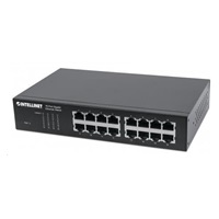 Intellinet 16-port Gigabit Ethernet Switch, 16x GbE, fanless