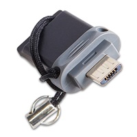 VERBATIM Dual USB Drive 64 GB - OTG/USB 2.0 for Smarphones & Tablets