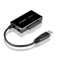 AXAGON ADSA-FP3, USB3.0 - SATA 6G HDD FASTport3 adaptér, vč. napáječe