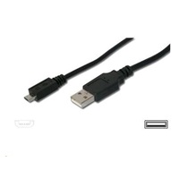 PREMIUMCORD Kabel USB 2.0 A - Micro B propojovací 1m