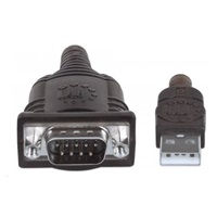 MANHATTAN Převodník z USB na sériový port (Prolific PL-2303HXD Chip, 45cm)