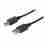 MANHATTAN Hi-Speed USB Device Cable, Type-A Male / Type-B Male, 5m (3 ft.), Black