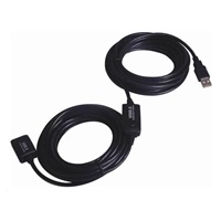 PREMIUMCORD USB 2.0 repeater a prodlužovací kabel A/M-A/F 15m