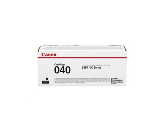 Canon TONER CRG-040BK černý pro i-SENSYS LBP710Cx, LBP712Cx, LBP7780Cx (6300 str.)