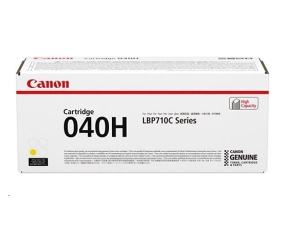 Canon TONER  CRG-040HY žlutá pro i-SENSYS LBP710Cx, LBP712Cx, LBP712Cdn (10000 str.)