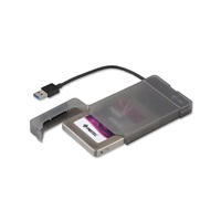 iTec USB 3.0 MySafe Easy, rámeček na externí pevný disk 6.4 cm / 2.5" pro SATA I/II/III HDD SSD, černý