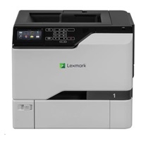LEXMARK tiskárna CS720de, A4 COLOR LASER, 1024MB, 38ppm, USB/LAN, duplex, dotykový LCD