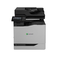 LEXMARK tiskárna CX820de A4 COLOR LASER, 50ppm, 2048MB USB, LAN, duplex, dotykový LCD