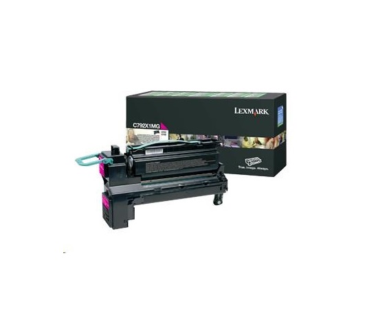 LEXMARK Magenta toner pro C792 z programu Lexmark Return (20 000 stran)