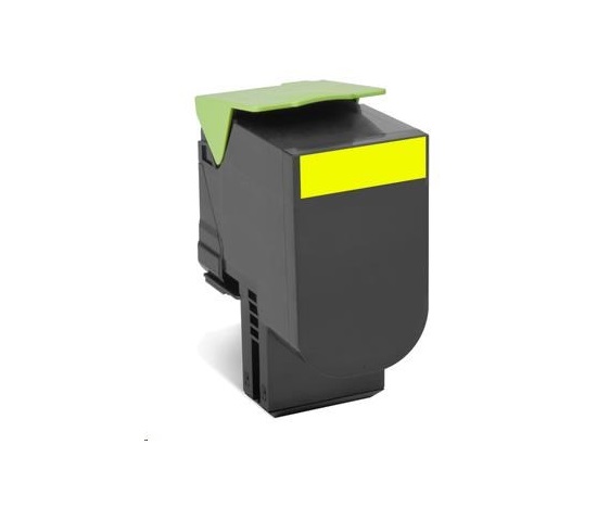 LEXMARK Yellow toner 802SY pro CX310/410/510 z programu Lexmark Return (2 000 stran)
