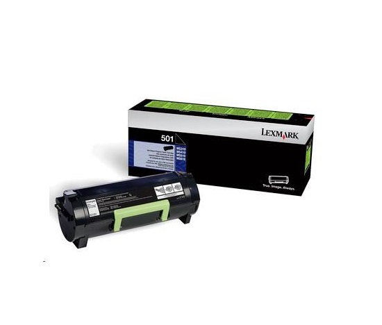 LEXMARK černý toner 502X pro: MS410d/MS410dn/MS415dn/MS510dn/MS510dtn z programu Lexmark Return (10k)