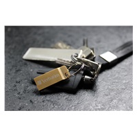VERBATIM Flash Disk 64GB Metal Executive, USB 3.0, zlatá